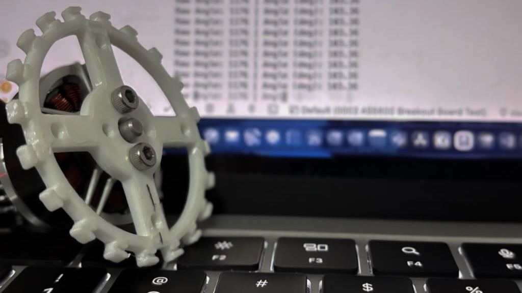 磁気エンコーダでBLDCの角度を求める